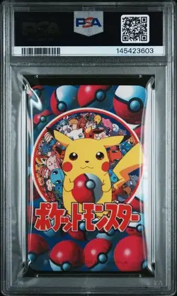 PSA 10 PIDGEY/PIDGEOTTO/PIDGEOT 5 Of Spades Televi-Kun Playing Card 1998 Pokemon - Image 2