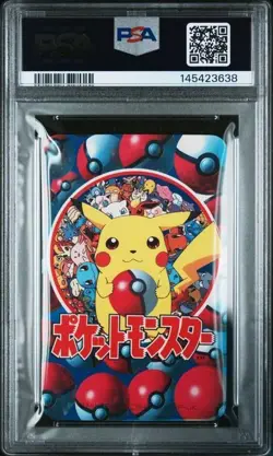 PSA 10 Mewtwo Joker Televi-Kun Playing Card Pokemon 1998 - Image 2