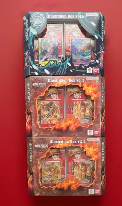 Bandai Namco One Piece Card Game Illustration Box vol.5 & vol.6 Collectors Edit… - Image 1