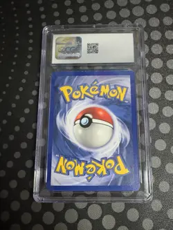 Zapdos Base Set HOLO Shadowless Pokemon CGC graded 8 - Image 2