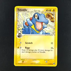Totodile 67/101 - Crystal Guardians - Pokemon Card - Image 1