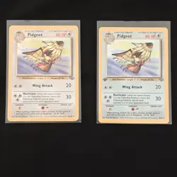 Pokemon TCG Pidgeot Lot - 2 Cards - 1999 Base Set Wizards of the Coast - English - Image 1