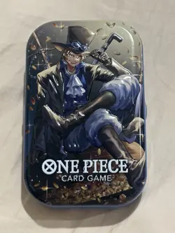 One Piece Card Game Sabo Mini Tin Vol. 2 with mystery cards! foil too! - Image 1
