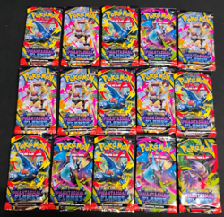 Pokemon TCG Phantasmal Flames ME02 Booster EMPTY 15 Wrapper Packs No Cards - Image 1