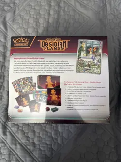 Pokemon TCG Scarlet & Violet Obsidian Flames - Elite Trainer Box ETB - SEALED 820650853913 - Image 3