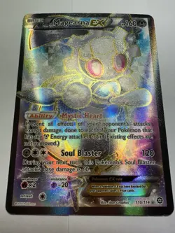 Pokemon Magearna EX Full Art Ultra Rare Holo Card 110/114 XY Steam Siege TCG - Image 1