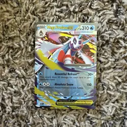 Mega Froslass EX Full Art Holo Pokemon TCG Card 310 HP 047/217 - Image 1