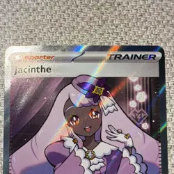 Pokemon TCG Jacinthe POR Trainer Supporter Full Art Holo Rare 110/088 2026 Card - Image 2