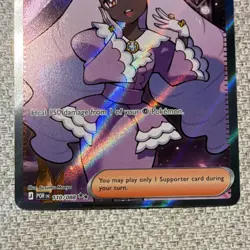 Pokemon TCG Jacinthe POR Trainer Supporter Full Art Holo Rare 110/088 2026 Card - Image 3