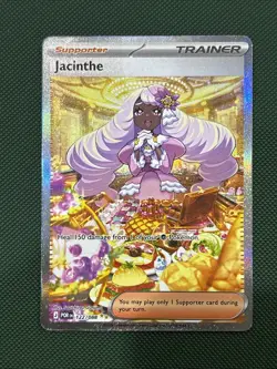 Jacinthe 122/088 SIR Pokemon Perfect Order Full art Trainer Card - Image 1
