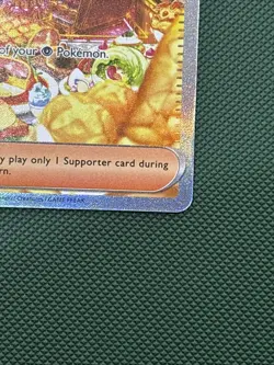 Jacinthe 122/088 SIR Pokemon Perfect Order Full art Trainer Card - Image 4