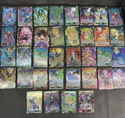 Dragon Ball Super Card Game Rare R Gold & Foil Lot Of Over 900 Cards usedgoodsco - Image 4
