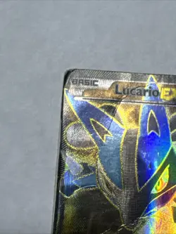 Pokemon TCG Lucario EX Holo Full Art Ultra Rare Card Furious Fists 107/111 - Image 5