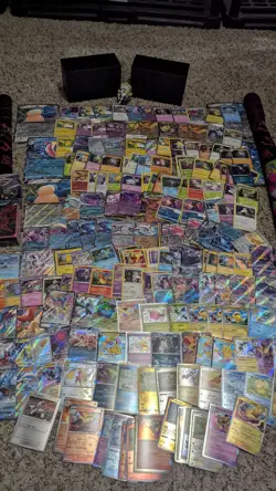 HUGE Pokemon, And More Lot! Ex, Holo, Rare, Illustration Rare! 150+ Cards!! - Image 1