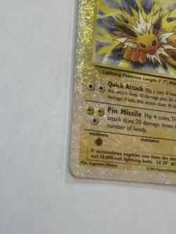 Pokemon Card Legendary Collection Jolteon Reverse Holo 14/110 LP - Image 2