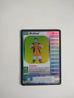 Bulma 42 Limited Foil - NM - Rare Vintage DBZ CCG Dragon Ball Z Score Cards - Image 1