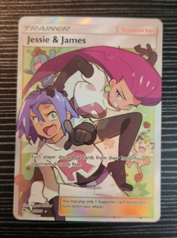 Pokemon- Jesse And James 68/68- Full Art Trainer Card- Hidden Fates - Image 2