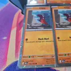 Lot of 6 Cosmos Holo Promo Pokemon Cynthia's Gabite & Gible 3x each - Image 3