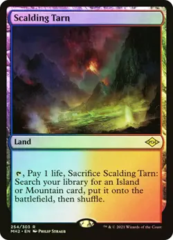 Magic The Gathering MTG SCALDING TARN - [FOIL] FOIL Modern Horizons 2 NM - Image 1