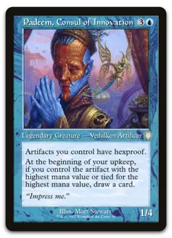Padeem, Consul of Innovation (Retro Frame) #91 (NM) Brothers' War BRC Magic MTG - Image 1
