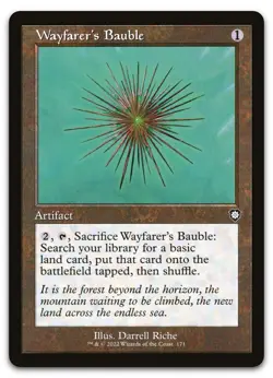 Wayfarer's Bauble (Retro Frame) #171 (NM) Brothers' War BRC Magic MTG - Image 1