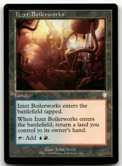 Izzet Boilerworks (Retro Frame) #188 (NM) Brothers' War BRC Magic MTG - Image 1