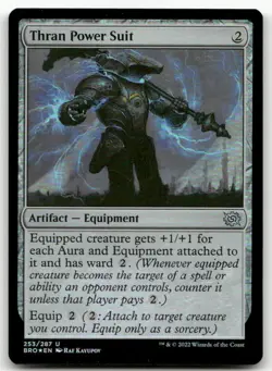 Thran Power Suit #253 (Foil) (NM) Brothers' War BRO Magic MTG - Image 1