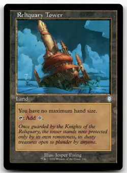 Reliquary Tower (Retro Frame) #196 (NM) Brothers' War BRC Magic MTG - Image 1
