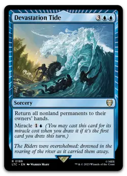 Devastation Tide #189 (NM) Lord of the Rings LTC Magic MTG - Image 1