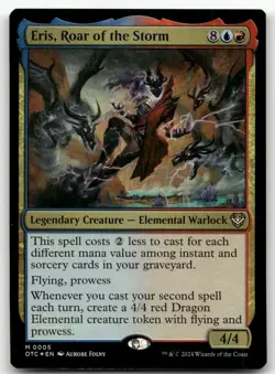 Eris, Roar of the Storm #5 (Foil) (NM) Thunder Junction OTC Magic MTG - Image 1