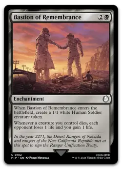 Bastion of Remembrance #182 (NM) Fallout PIP Magic MTG - Image 1