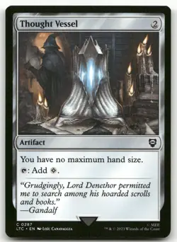 Thought Vessel #287 (NM) Lord of the Rings LTC Magic MTG - Image 1