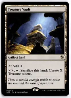 Treasure Vault NM DRC Commander: Aetherdrift MTG - Image 1