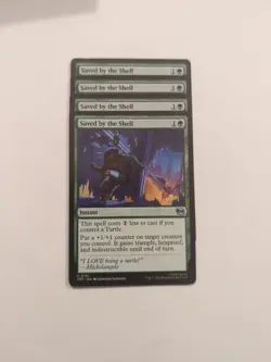 (4) Saved by the Shell *PLAYSET* Teenage Mutant Ninja Turtles Regular NM MTG - Image 1