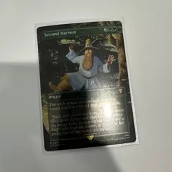 Second Harvest 0530 Foil NM Fresh Hildebrandt MTG LTR - Image 1