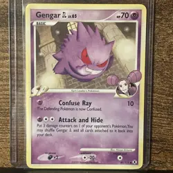 2009 Pokemon Rising Rivals Regular Gengar 40/111 - Image 1