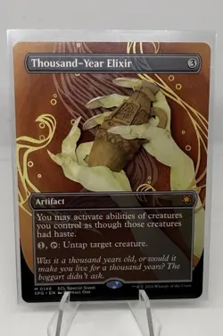 Thousand-Year Elixir Borderless – Lorwyn Eclipsed Special Guest SPG #0148 | NM - Image 1