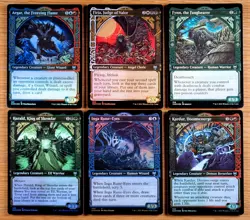 Set of 12 FOIL Kaldheim Uncommon Legendary Showcase Creatures *NM* Magic MTG - Image 2