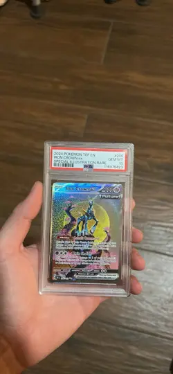 Pokemon TCG Iron Crowns Ex Full Art PSA Gem Mint 10 Temporal Forces #211 - Image 1