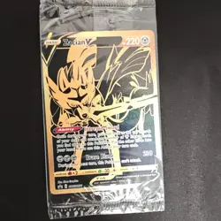 Pokemon Zacian V Promo Holo Sealed Pack English Standard Card - Image 1