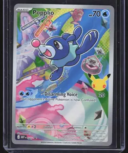 Pokemon TCG Popplio #45 Promo Holo 2026 Mega Evolution - Image 1