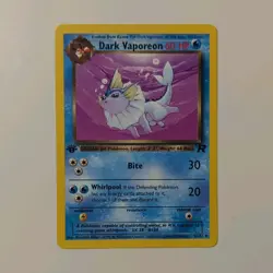 The Pokemon Company Team Rocket 1st Edition Dark Vaporeon 45/82 Regular 60 HP - Image 1