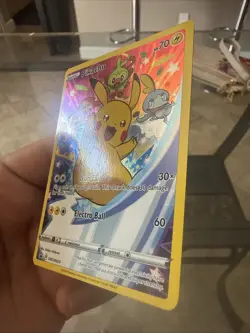 Pokemon TCG Pikachu SWSH020 Sword & Shield Black Star Promo 2020 NM - Image 2