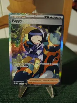 POPPY 2023 POKEMON CARD #227/197 OBSIDIAN FLAMES-SPECIAL ILLUSTRATION RARE - Image 1