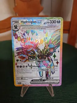 HYDREIGON ex 2024 POKEMON CARD 223/191 SURGING SPARKS-ULTRA RARE - Image 1