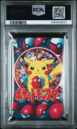 PSA 10 MR. MIME/GRAVELER/GEODUDE/GOLEM 3 Of Diamonds Televi-Kun P/C Pokemon 1998 - Image 2