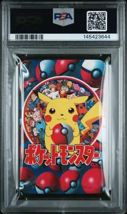 PSA 10 PSYDUCK/PERSIAN/GOLDUCK/MEOWTH 5 Of Clubs Televi-Kun P/C Pokemon 1998 - Image 2