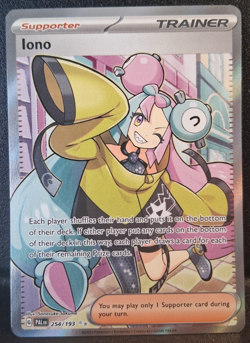 Iono 254/193 Holofoil - Pokemon SV02: Paldea Evolved NM - Image 1