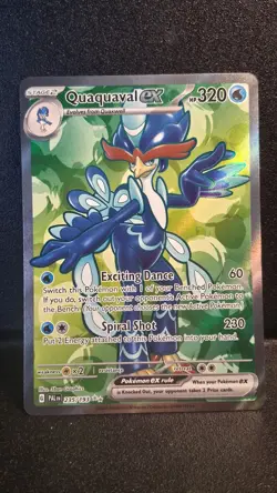 Pokemon TCG Quaquaval ex 235/193 Paldea Evolved NM - Image 1