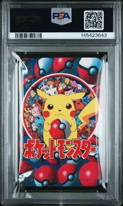 PSA 10 Oddish/Gloom/Vileplume 4 Of Clubs Televi-Kun P/C Pokemon 1998 - Image 2